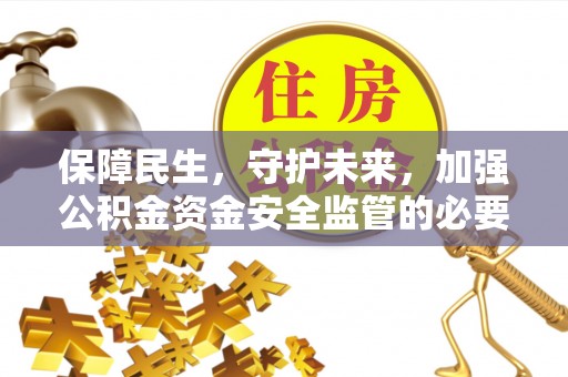 长垣保障民生，守护未来，加强公积金资金安全监管的必要性与实践