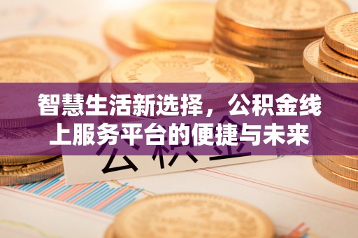 长垣智慧生活新选择，公积金线上服务平台的便捷与未来