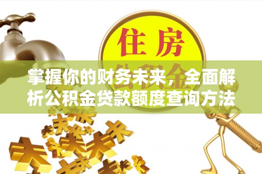 长垣掌握你的财务未来，全面解析公积金贷款额度查询方法