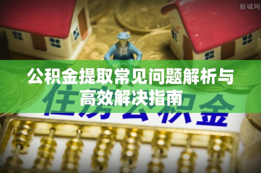 长垣公积金提取常见问题解析与高效解决指南