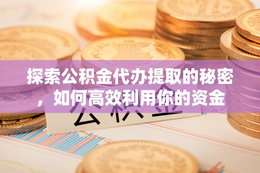 长垣探索公积金代办提取的秘密，如何高效利用你的资金
