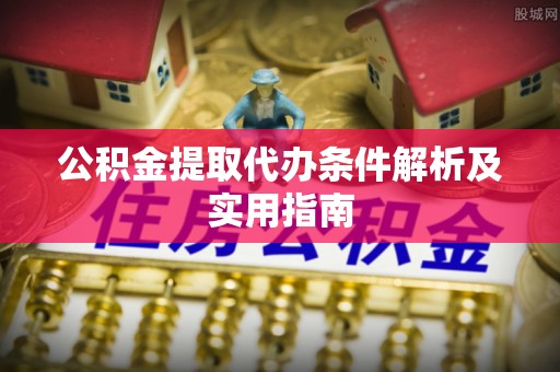 长垣公积金提取代办条件解析及实用指南