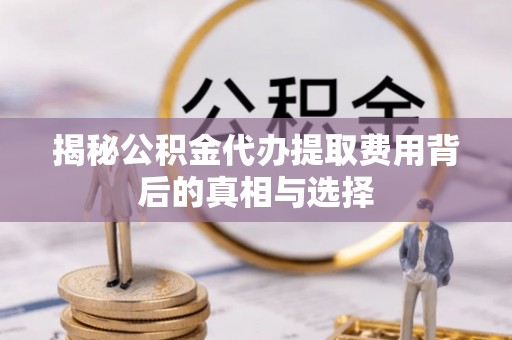 长垣揭秘公积金代办提取费用背后的真相与选择