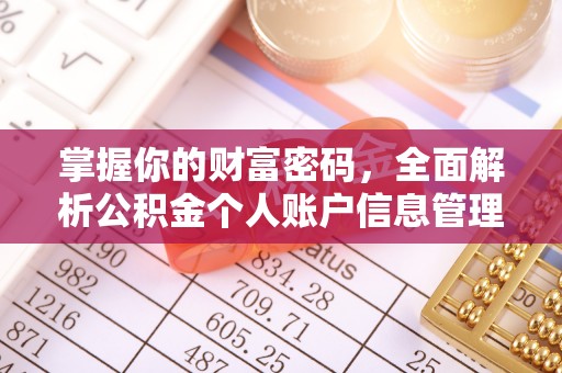 长垣掌握你的财富密码，全面解析公积金个人账户信息管理