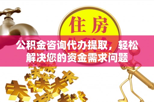 长垣公积金咨询代办提取，轻松解决您的资金需求问题