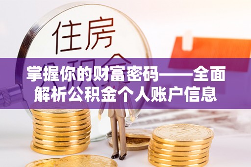 长垣掌握你的财富密码——全面解析公积金个人账户信息