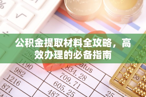 长垣公积金提取材料全攻略，高效办理的必备指南