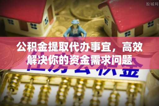 长垣公积金提取代办事宜，高效解决你的资金需求问题