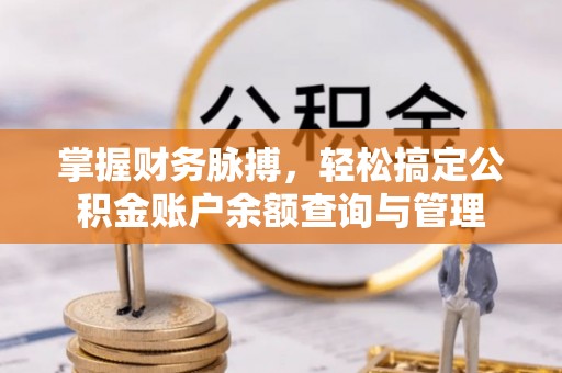 长垣掌握财务脉搏，轻松搞定公积金账户余额查询与管理