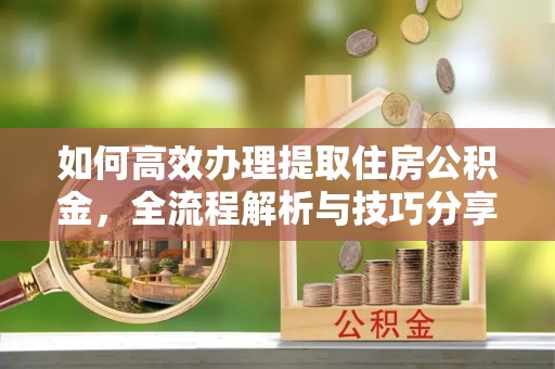 长垣如何高效办理提取住房公积金，全流程解析与技巧分享