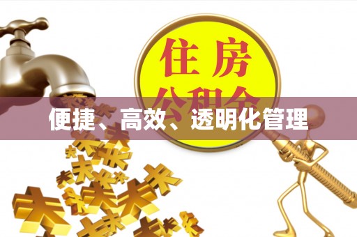 长垣便捷、高效、透明化管理
