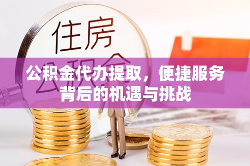 长垣公积金代办提取，便捷服务背后的机遇与挑战