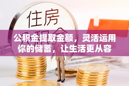长垣公积金提取金额，灵活运用你的储蓄，让生活更从容