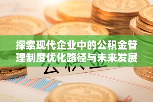 长垣探索现代企业中的公积金管理制度优化路径与未来发展