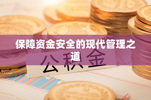 长垣保障资金安全的现代管理之道