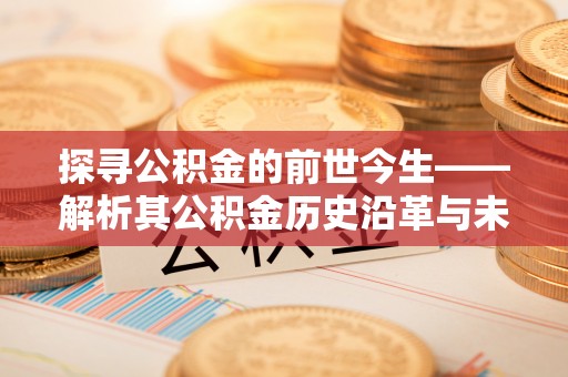 长垣探寻公积金的前世今生——解析其公积金历史沿革与未来方向