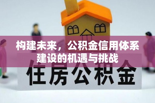 长垣构建未来，公积金信用体系建设的机遇与挑战