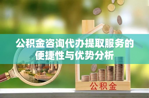 长垣公积金咨询代办提取服务的便捷性与优势分析